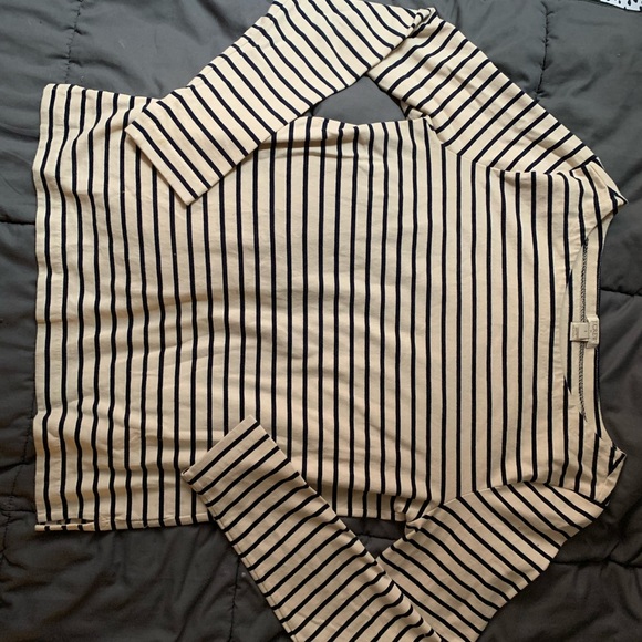 JCrew Striped Tee - Picture 2 of 3